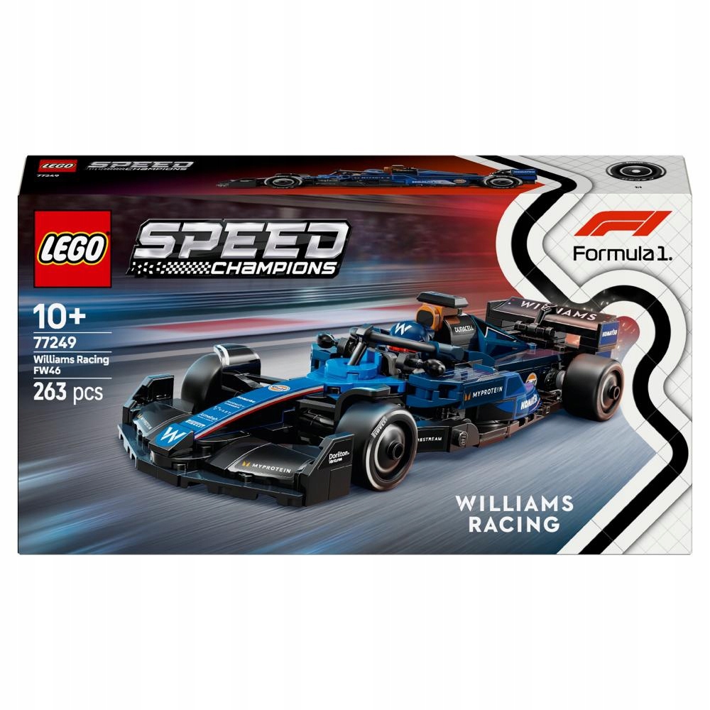 Lego Speed Champions Williams Racing FW46 F1 Formule 77249