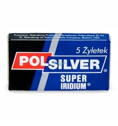 Polsilver Super Iridium (5 żyletek)