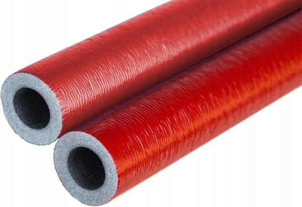 

Otulina na rurę 18/6 czerwona w laskach 2m