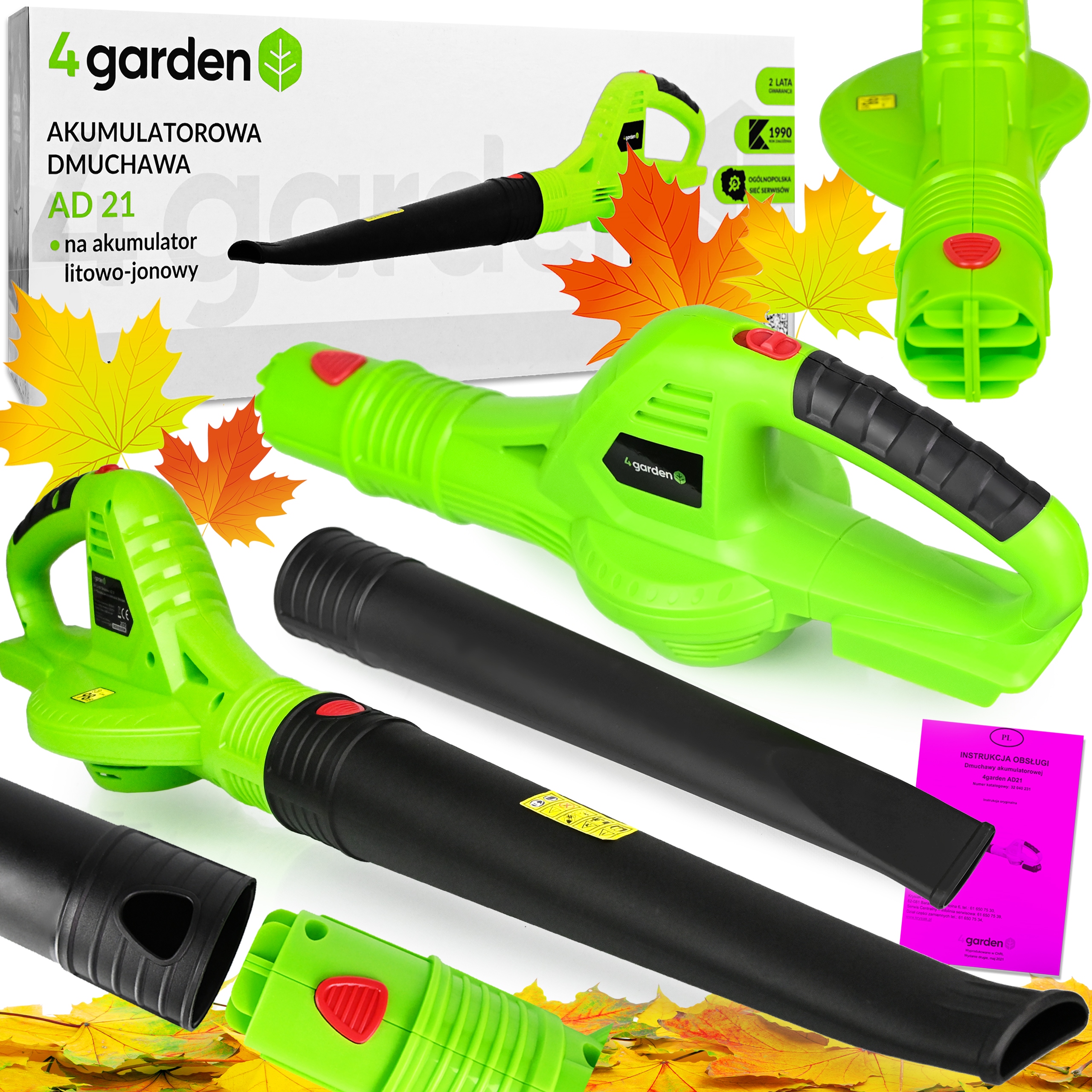 

Dmuchawa Do Lisci Akumulatorowa Moc Turbo XL