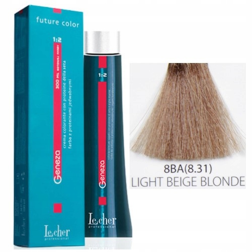 

Lecher Geneza farba 8BA 8.31 blond beżowy 100ml