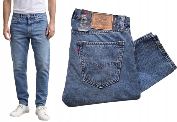 Levi's pánské zúžené džíny 512 Slim Taper W34 L34 34/34 Strong džíny
