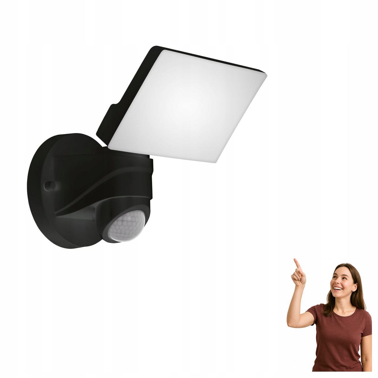 Led venkovní nástěnné svítidlo 13W se senzorem Pagino 98178 Eglo