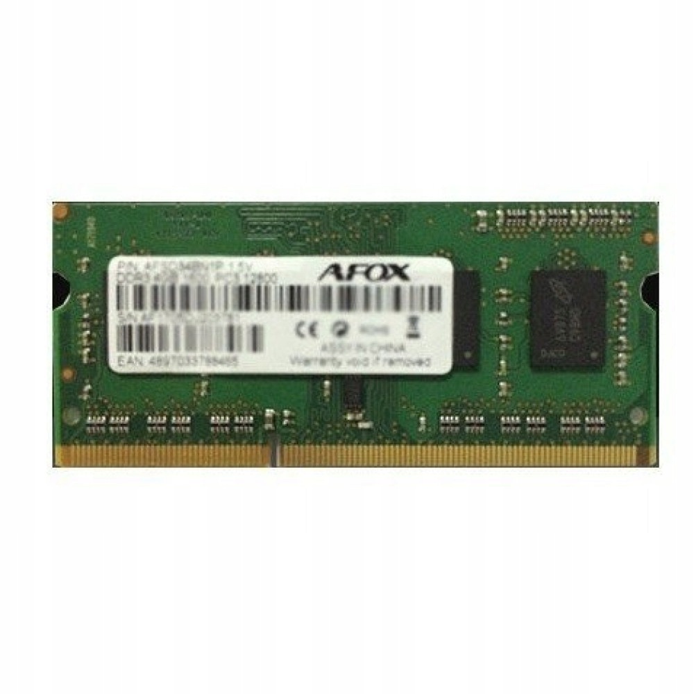 paměť Ram Afox So-dimm DDR3 8GB 1866MHZ LV 1,35V