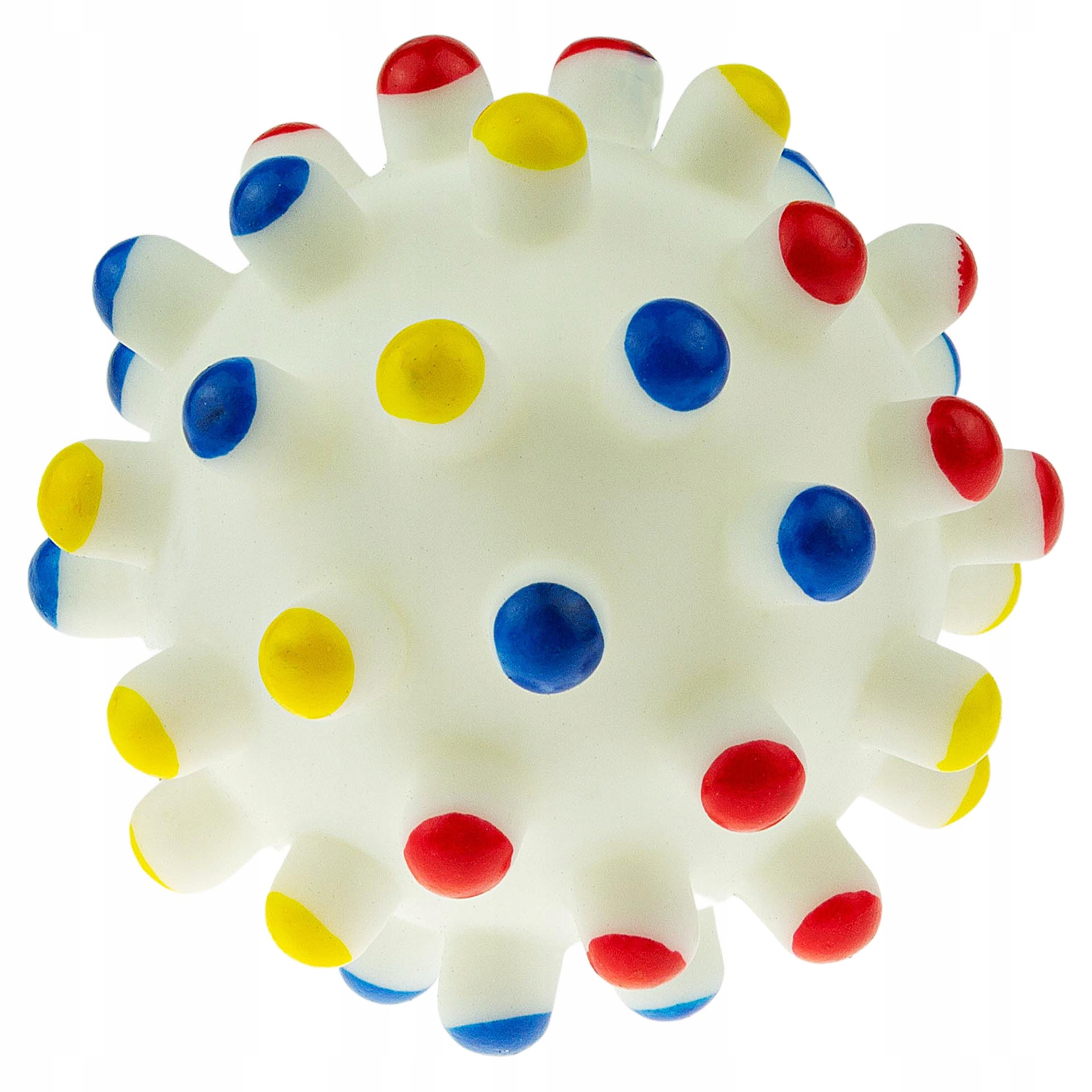 

Piszcząca Piłka gumowa zabawka dla psa jeżyk 7,5cm