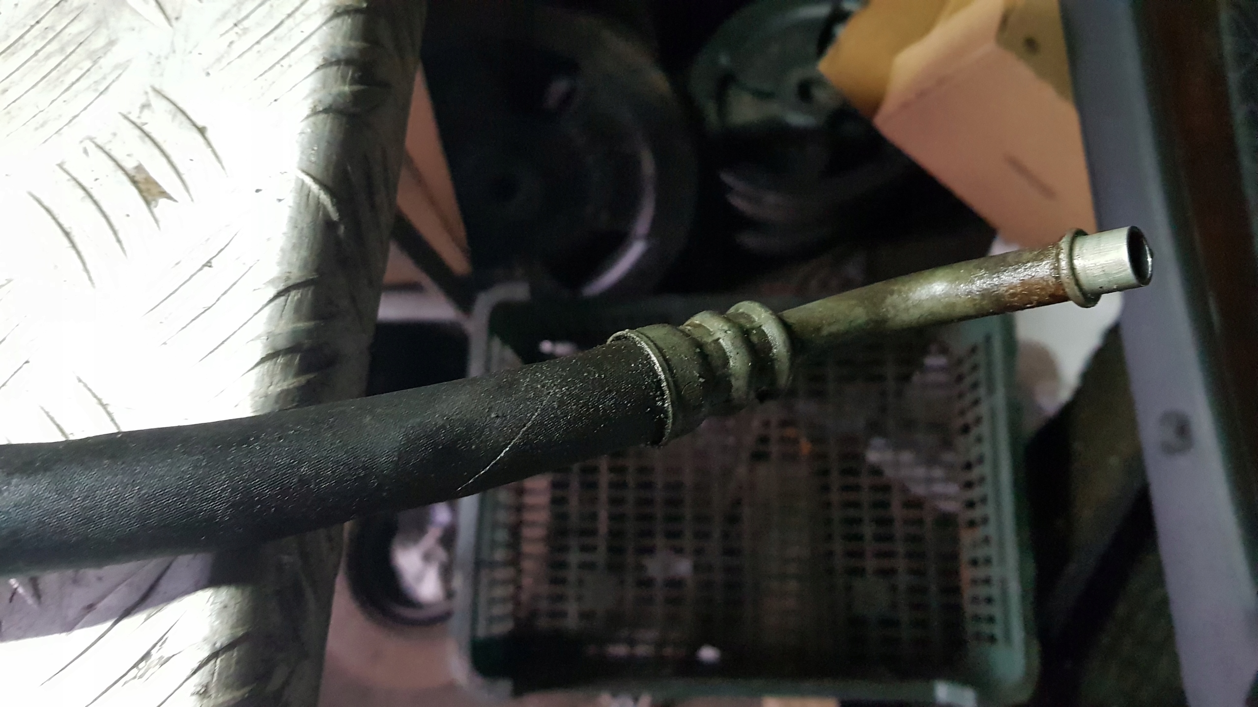 BMW E38 740 Ölleitung Getriebe getriebe