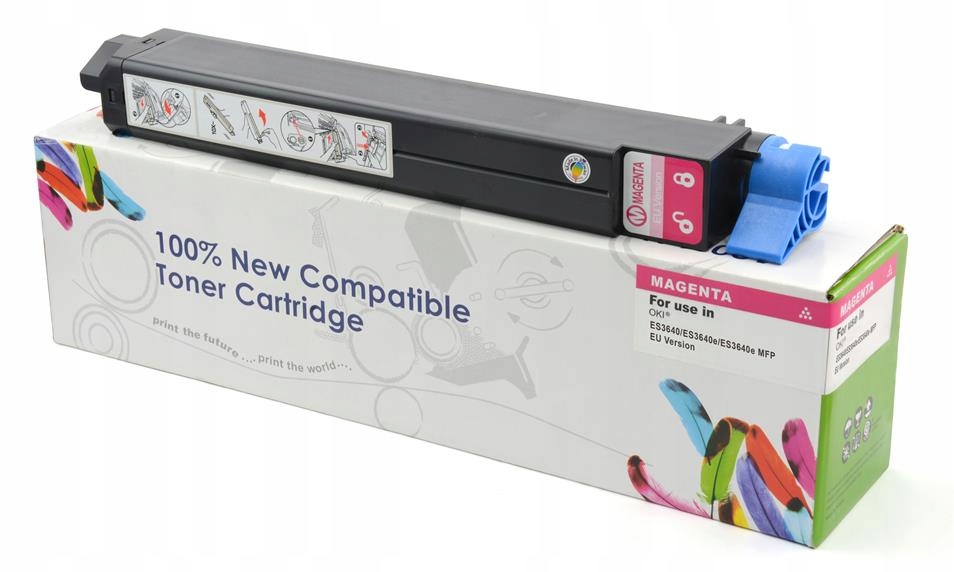 Toner Cartridge Web Magenta Oki ES3640,ES3640E,ES3640E Mfp zamiennik 42918