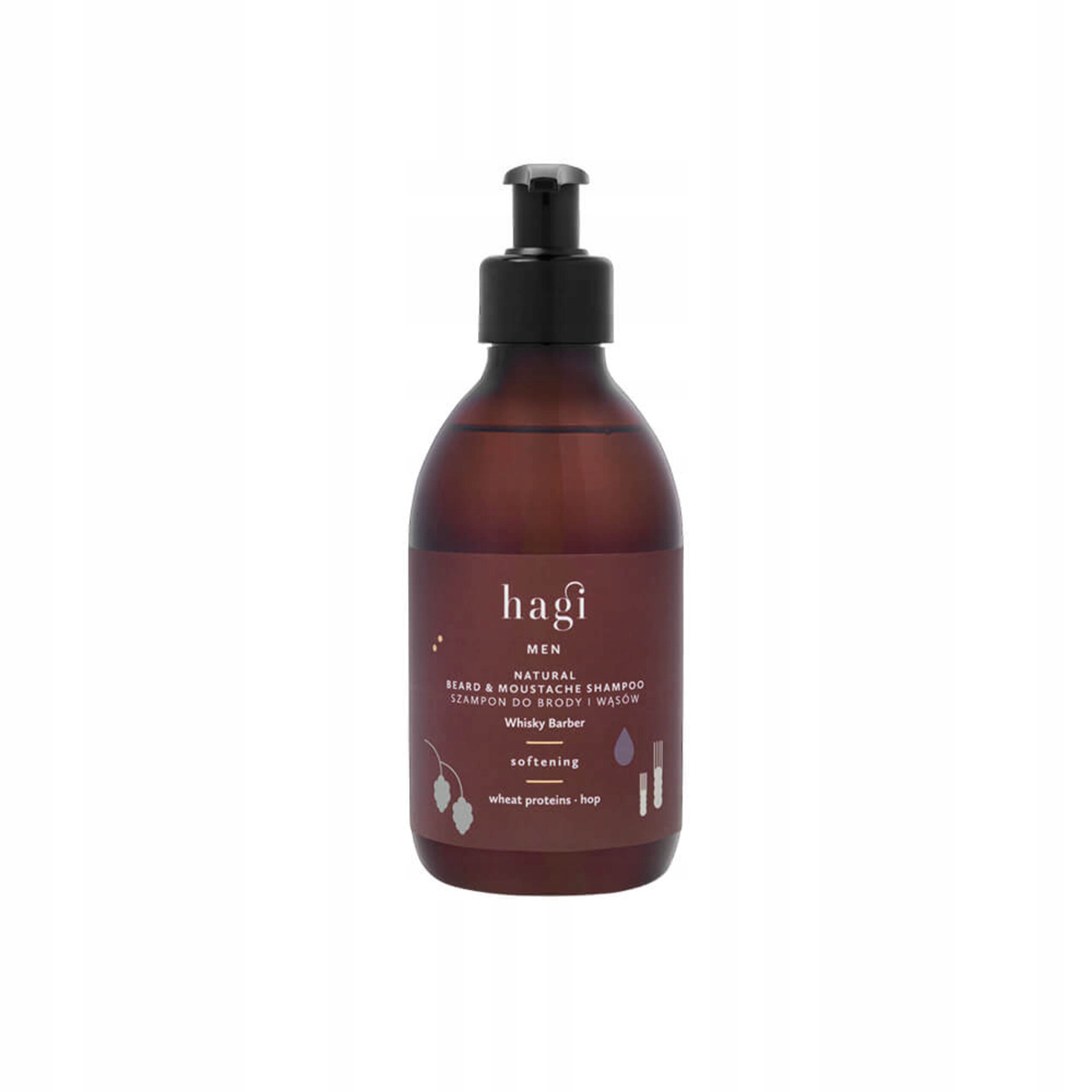 Hagi szampon do brody i wąsów Whisky Barber 300 ml