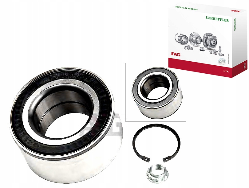 FAG713 6492 80 Ložisko Kola Bmw Zadní E46 00- Asistent řidiče #33