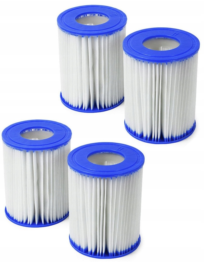 Bestway 58094 Filtr Typ II 4ks pro čerpadlo Bazén Filtry Filtrační vložka