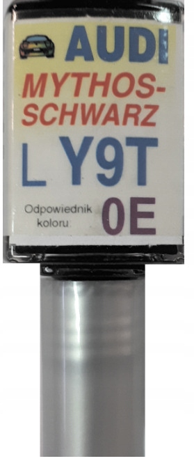 Zaprawka do rys 10ml Audi Vw Seat Y9T LY9T 0E Mythos Schwartz