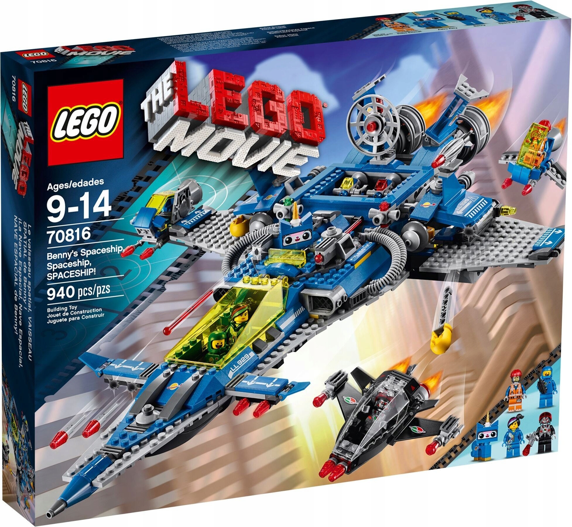Lego Dobrodružství 70816 Vesmírná loď Benka Nové