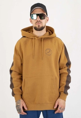 S Kapucí Mikina Diego Ca medově žlutá