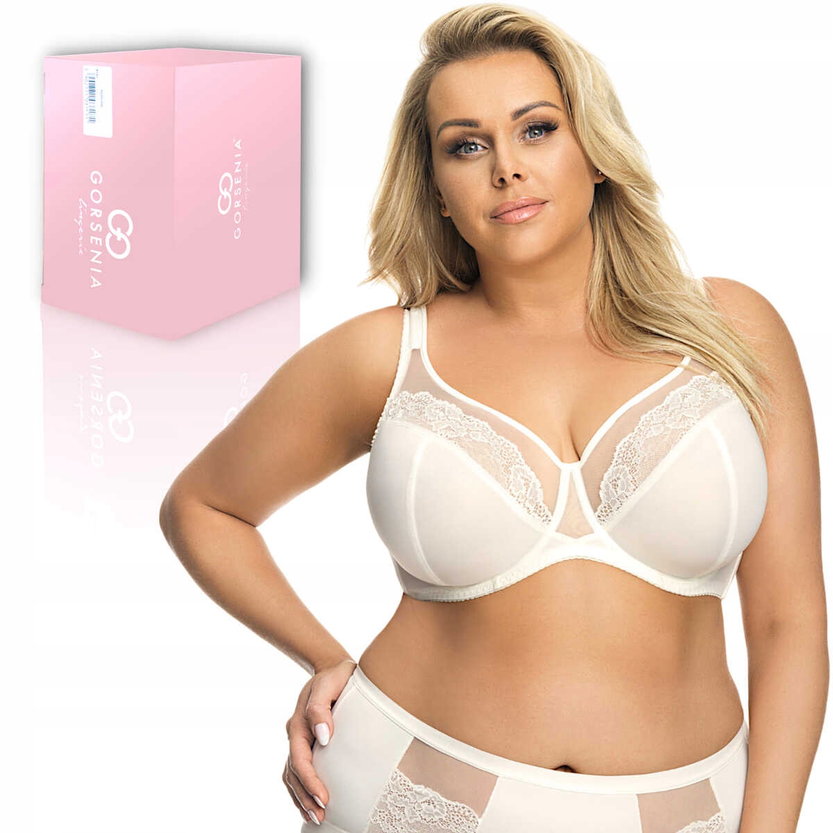 Gorsenia Měkká podprsenka s drátky Luisse 441 smetanová 85C