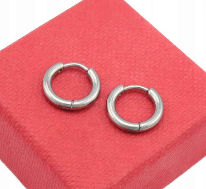 

Kolczyki Srebrne Kółka 8 mm Stal Chirurgiczna