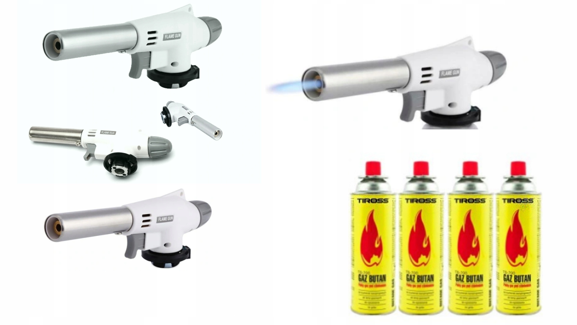 

Palnik Gazowy Kartusz Ceramiczny LUTLAMPA+4 Gazy