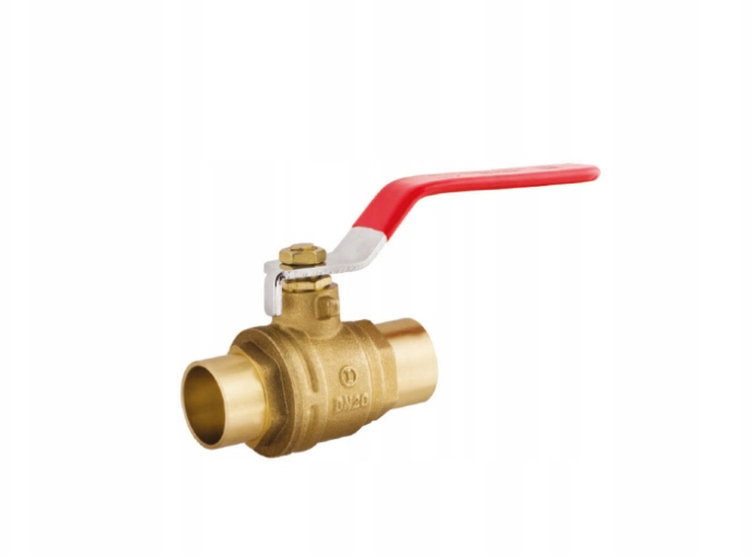 Zawór kulowy mosiężny do wlutowania 18mm lutowania