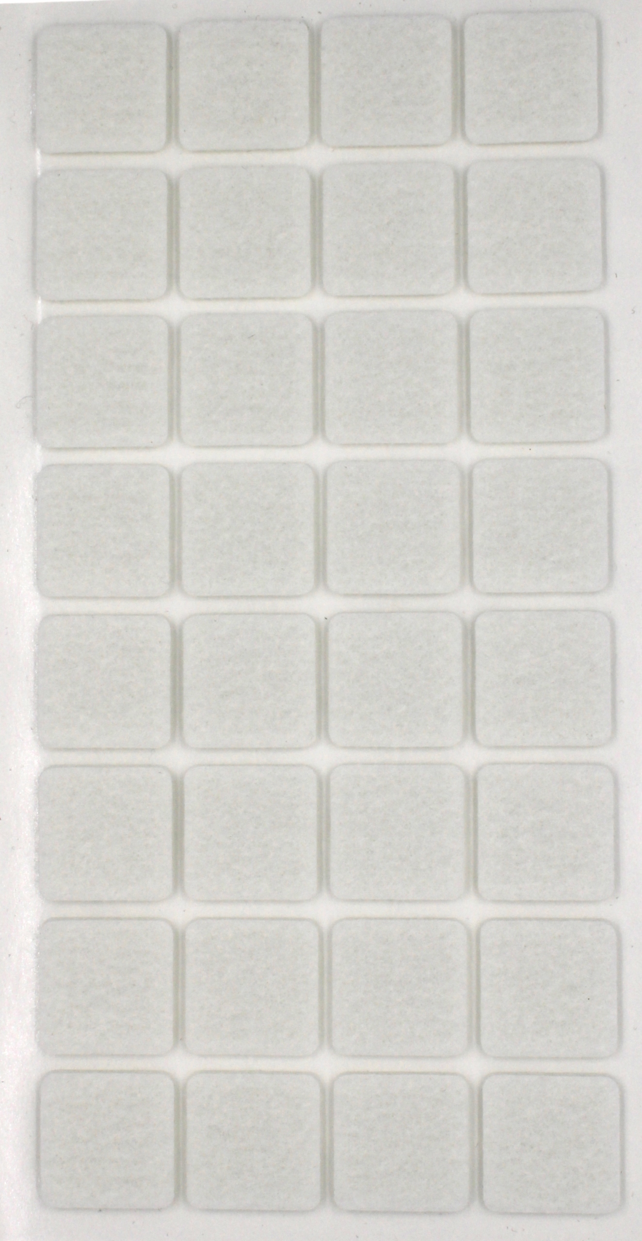 

Filce samoprzylepne Floor Care 25 x 25 mm Białe
