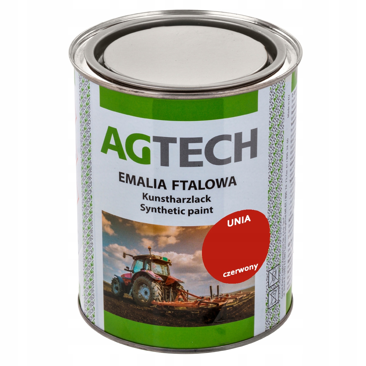 

Farba lakier czerwona Unia 0,8l Agtech 691270014