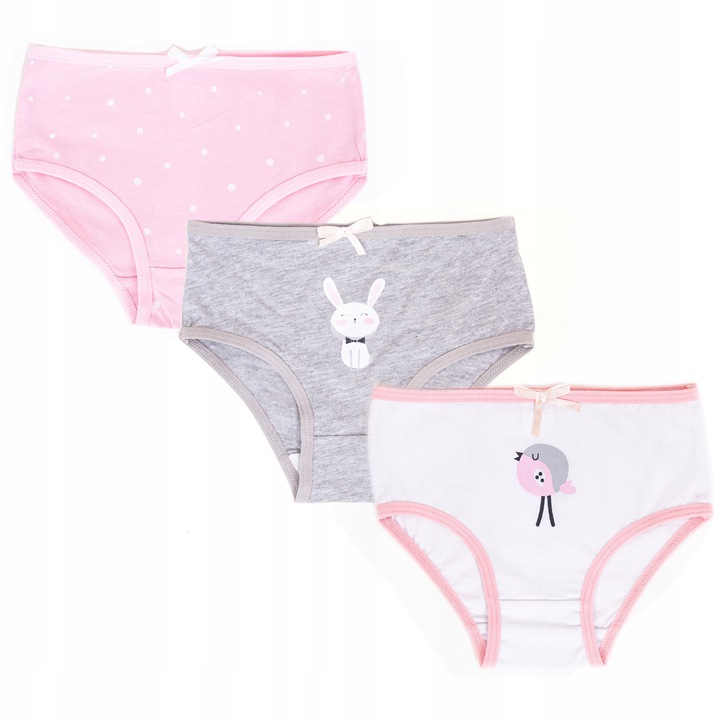 

Zestaw 3x Majtki Figi Bawełniane Yo 110-116