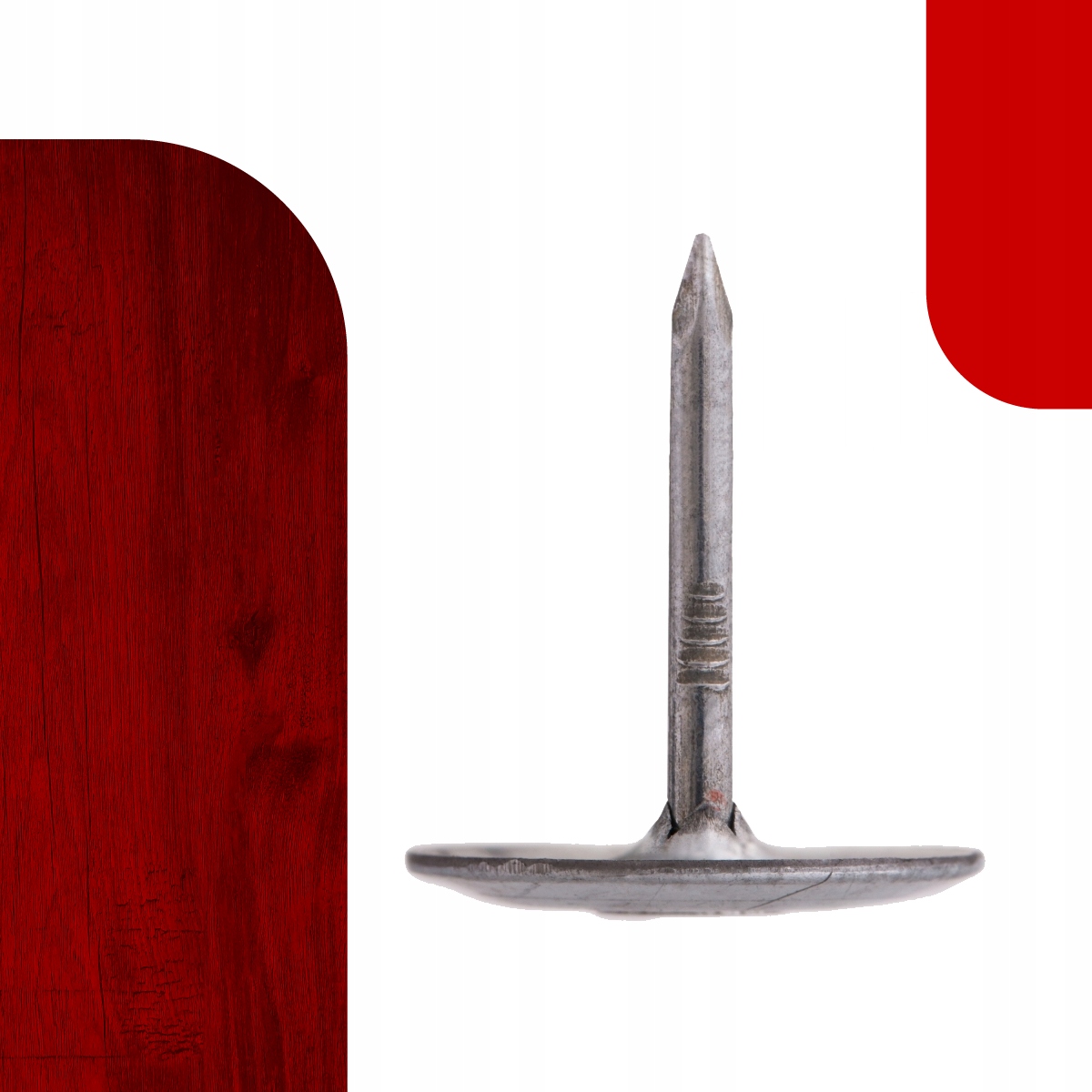 GWOŹDZIE PAPOWE papiaki Z PODKŁADKĄ OCYNKOWANE 3 x 30 mm TRÓJKA | 5KG Stan opakowania oryginalne