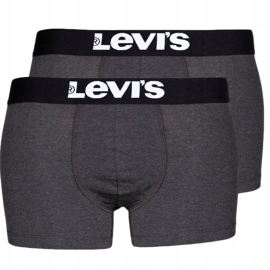 

Bokserki Męskie Levi's 2 Pairs Briefs szare