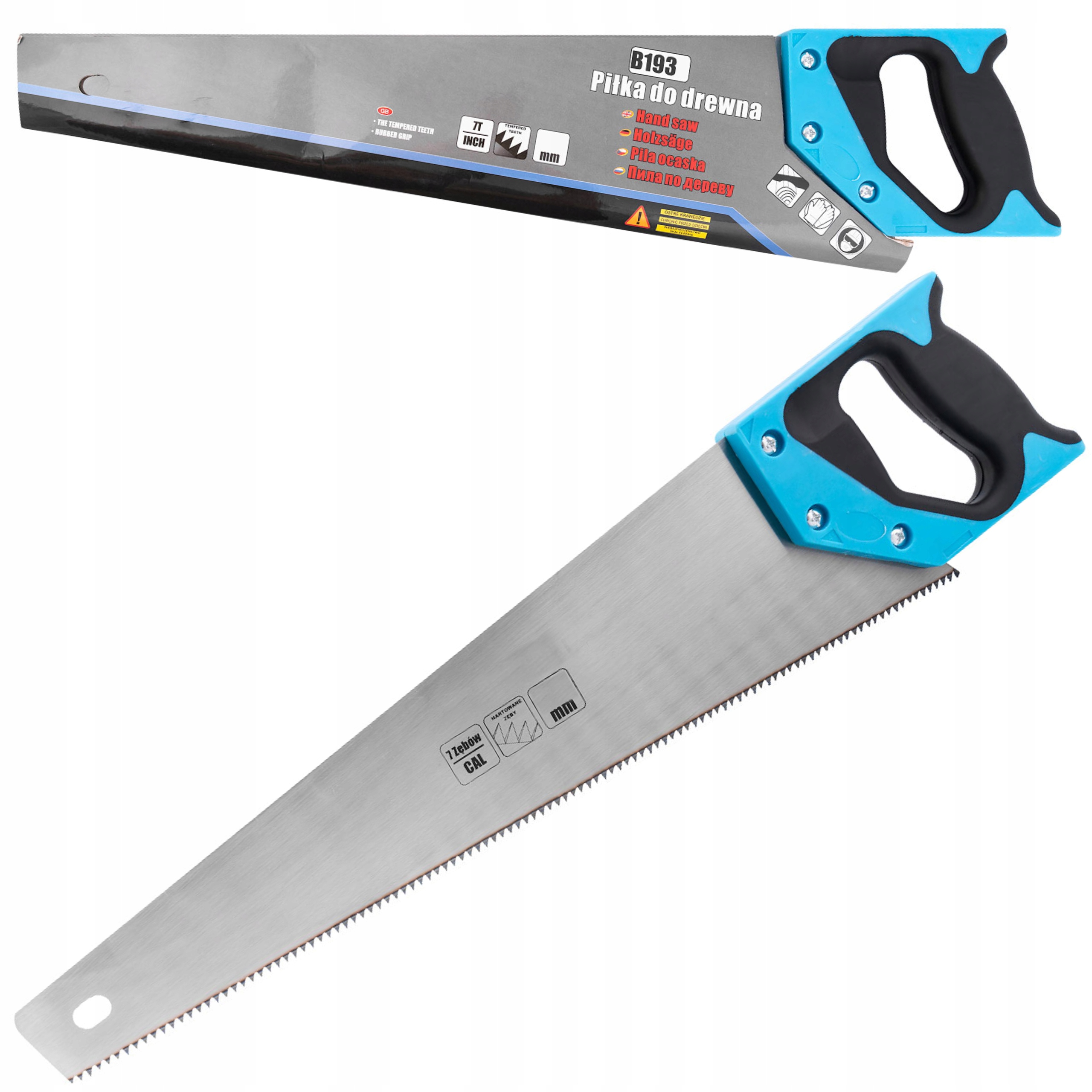 PIŁA PŁATNICA 450 MM 7" RICHMANN B1932 Przeznaczenie do drewna