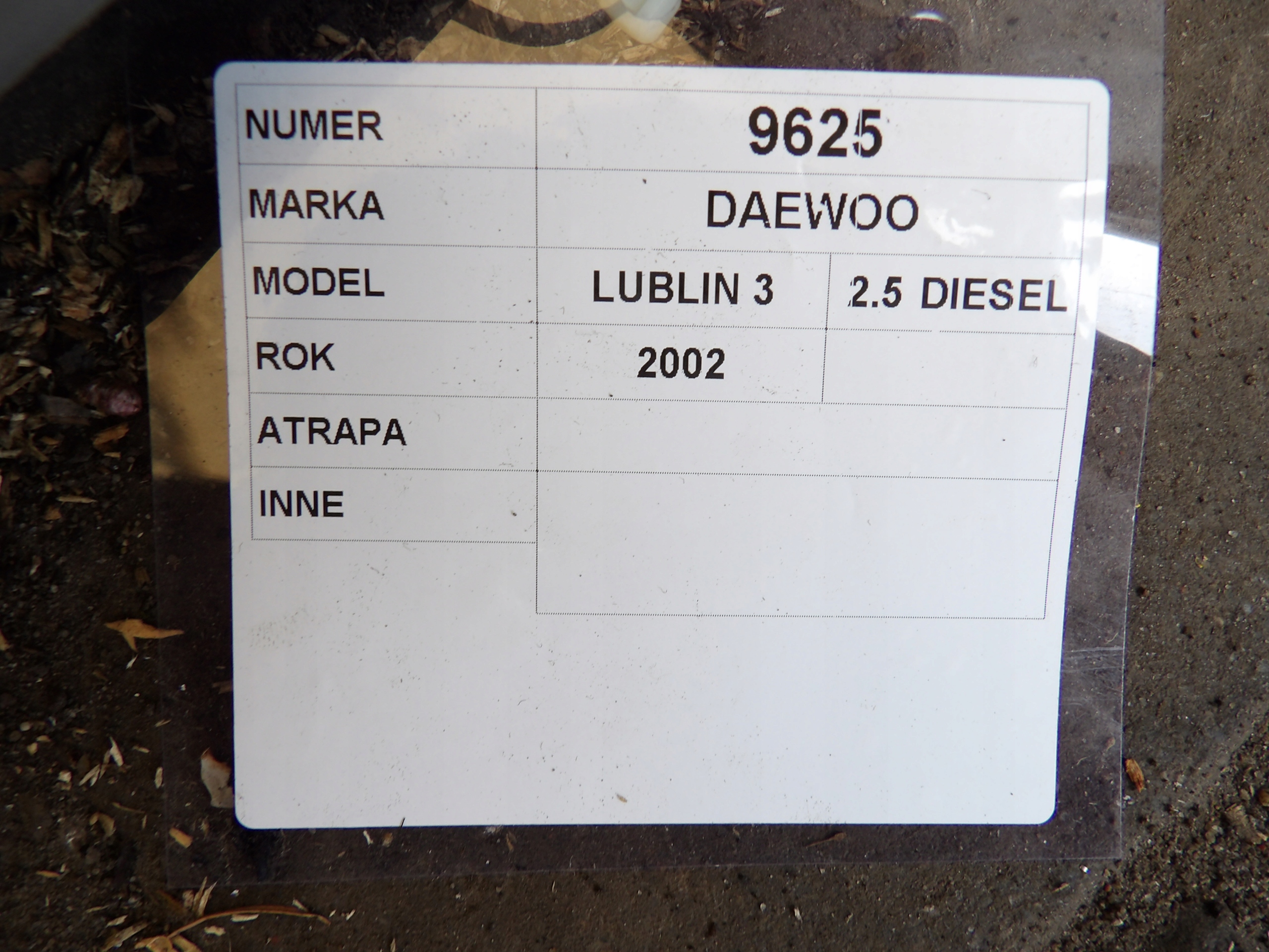 Daewoo Lublin III 3 Grill, Grill 3352-8203220