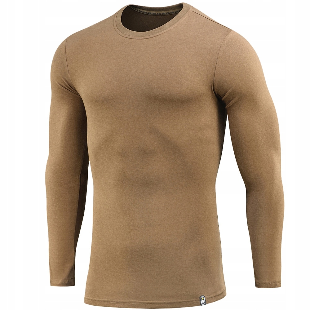 M-Tac Koszulka T-shirt Męska Długi Rękaw 93/7 Bawełna Coyote Brown XL