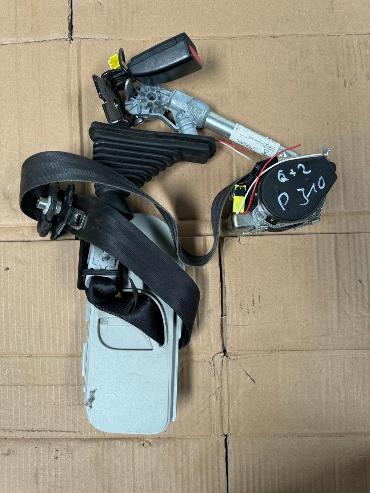 PAS BEZPIECZEŃSTWA PRAWY PRZÓD QASHQAI J10 2009-2013