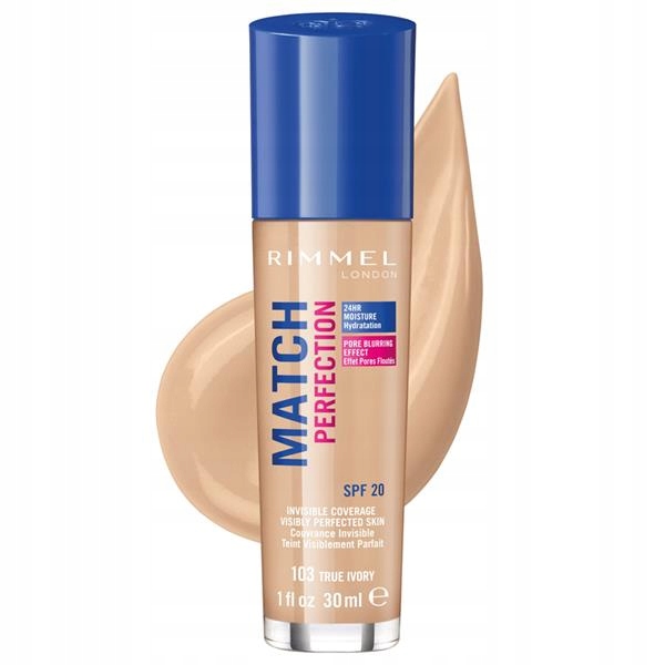 

Rimmel Match Perfection podkład 100 Ivory 30ml