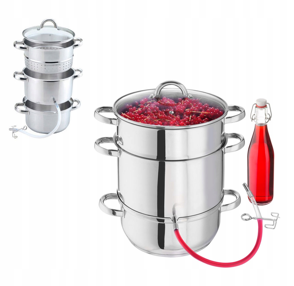 SOKOWNIK STALOWY 8.0L 26cm KINGHoff KH-3302 Kod producenta KH-3302