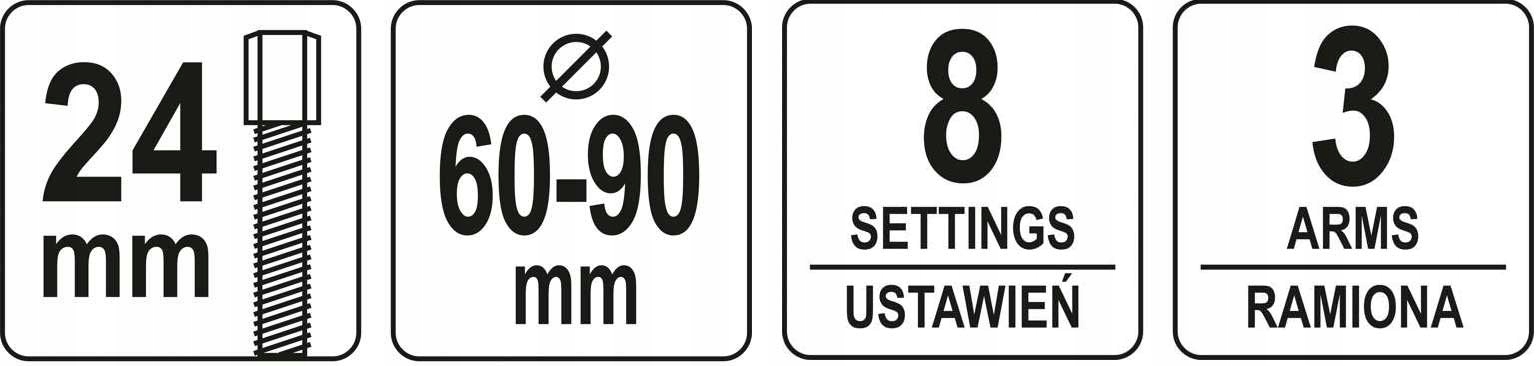 ŚCIĄGACZ UNIWERSALNY DO KÓŁ ROZRZĄDU ZĘBATYCH EAN (GTIN) 6975261737917