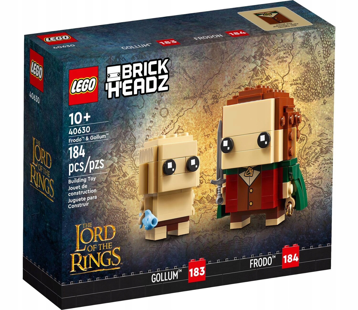 Lego 40630 BrickHeadz Frodo a Gollum
