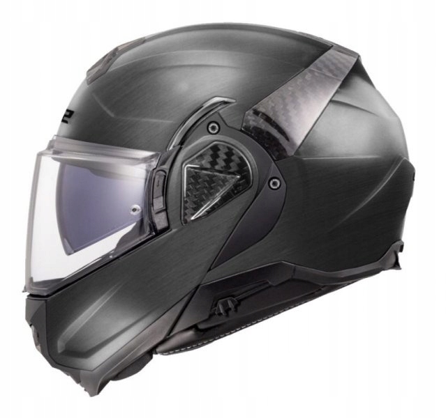 Motocyklová prilba LS2 Advant II Jeans Titanium Prilba Čeľusťová FF910