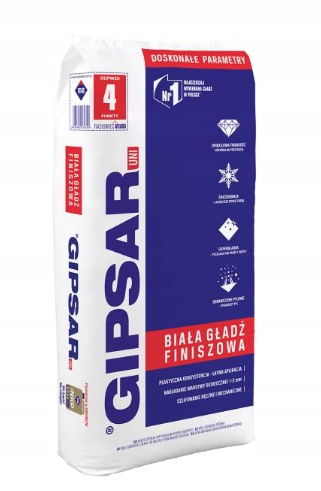 GŁADŹ GIPSAR UNI GŁADŹ SZPACHLOWA UNI