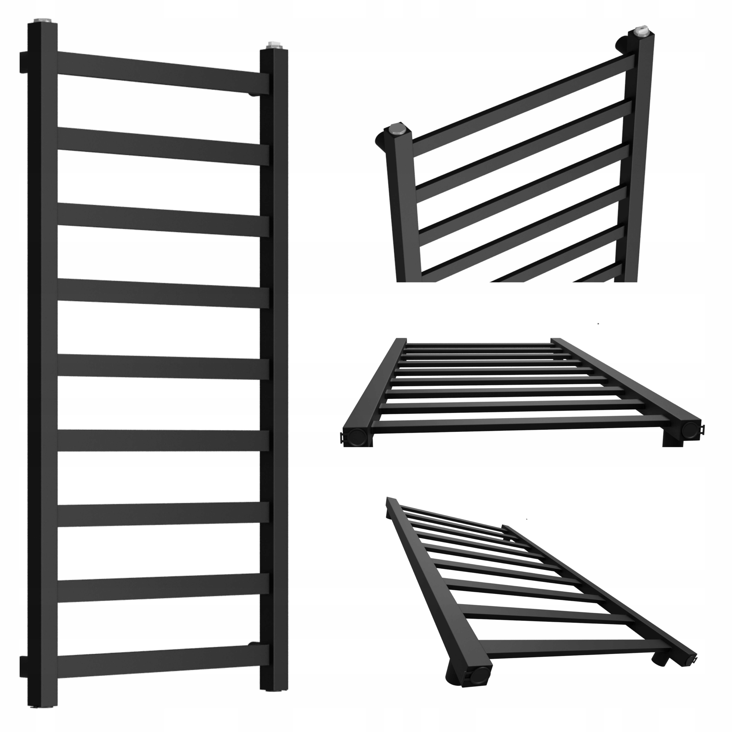 Dekorativní radiátor 130/53 Royal Slim černý str