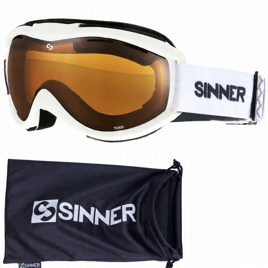 

Gogle Narciarskie Sinner Task Matte White As Af DL