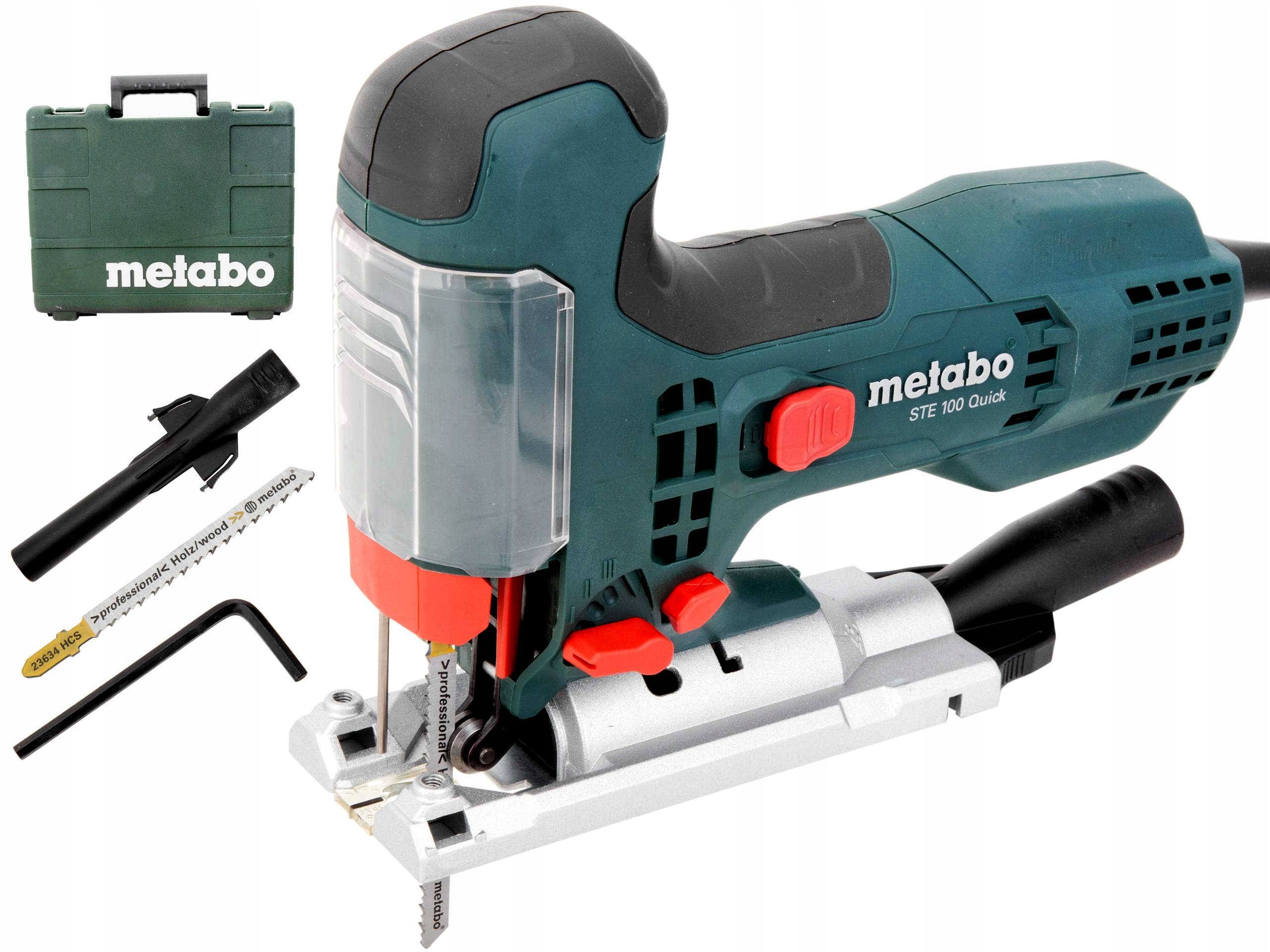 METABO STE 100 быстрый лобзик в чемодане 710W