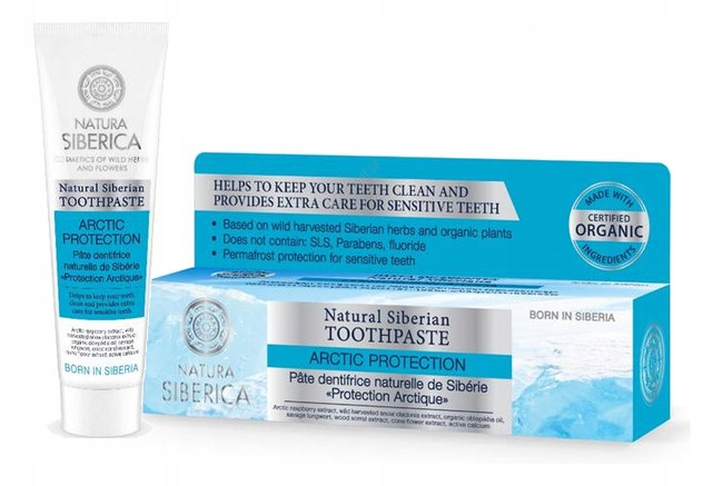 

Natura Siberica Pasta Do Zębów Nadwrażliwych
