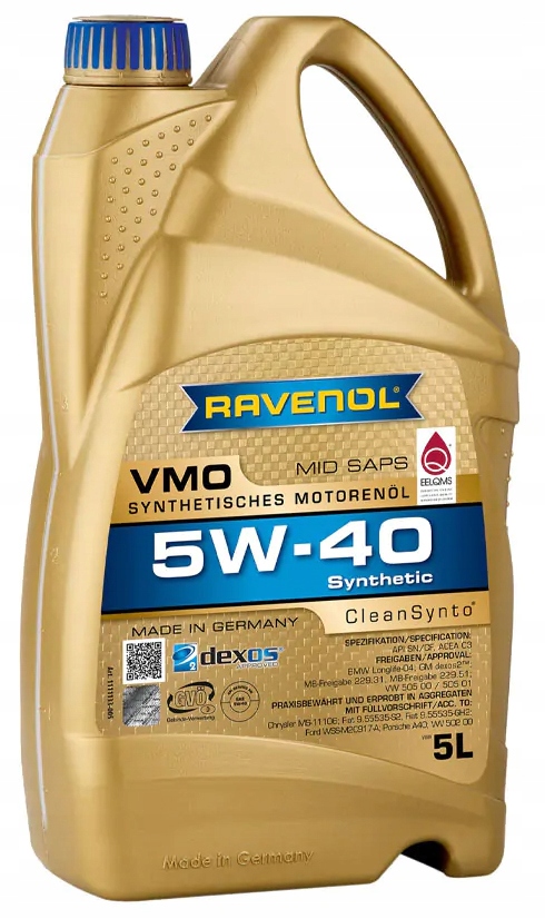 Ravenol Vmo CleanSynto 5W40 5L