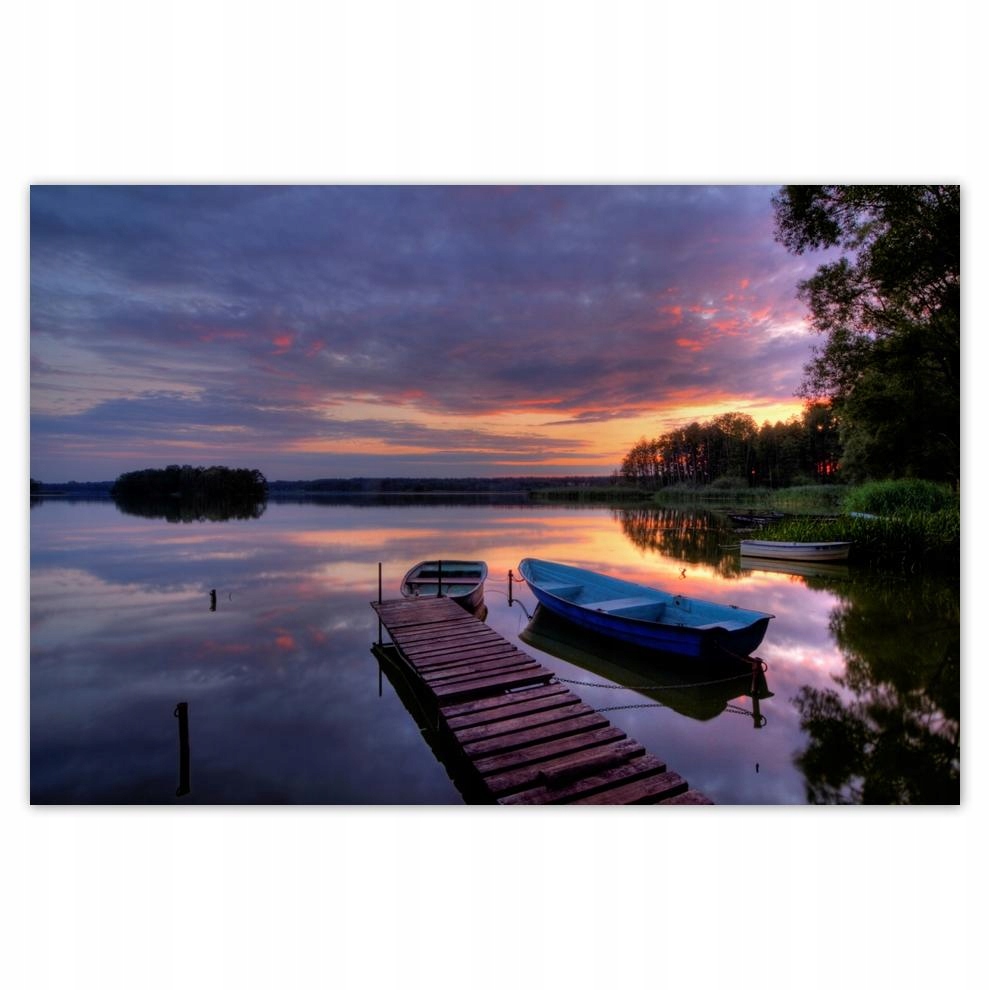

Plakat 93x62 Pomost na Jeziorze