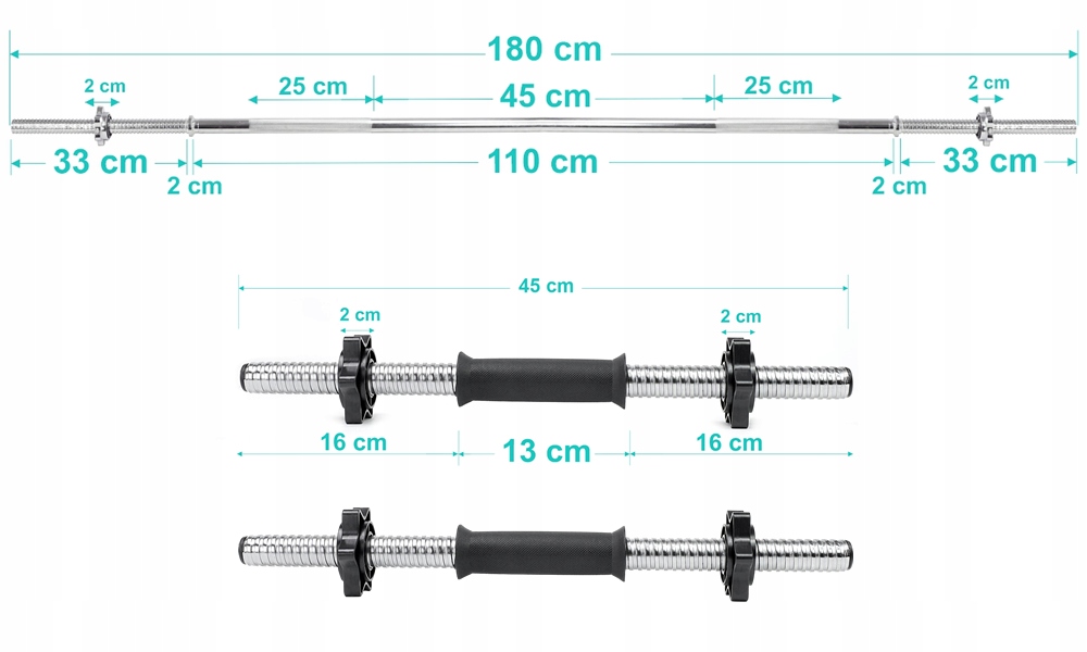 ZESTAW KULTURYSTYCZNY ZESTAW SZTANGA ŁAWKA STOJAKI REGULOWANE HANTLE 90kg Kod producenta Zestaw do ćwiczeń TB1001/90KG/25