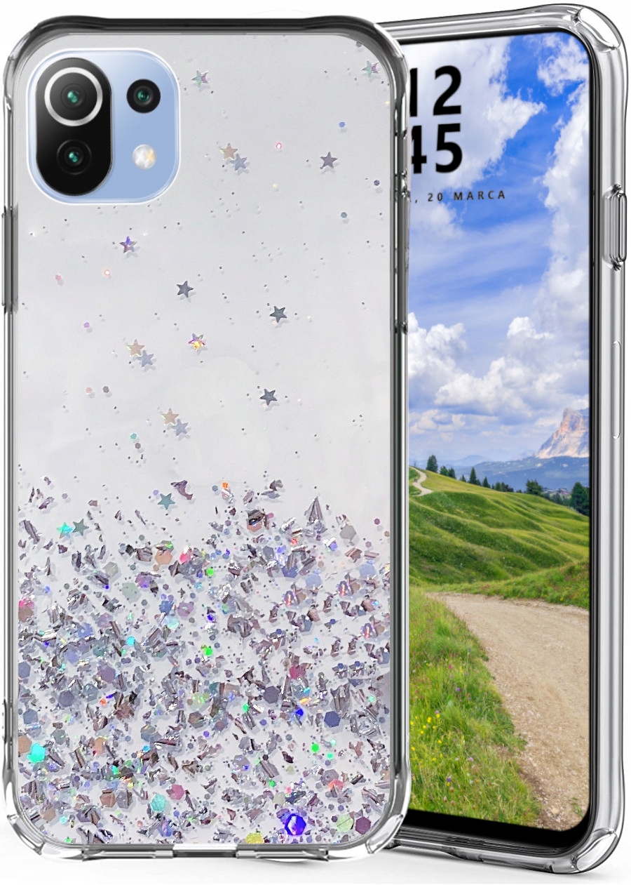 

Etui do Xiaomi Mi 11 Lite 4G 5G Ne Brokat Szkło