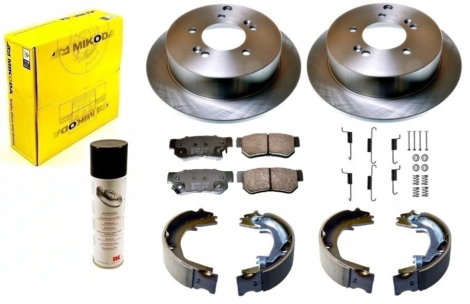 Диски колодки TRAJET KIA SPORTAGE III задний 284ММ