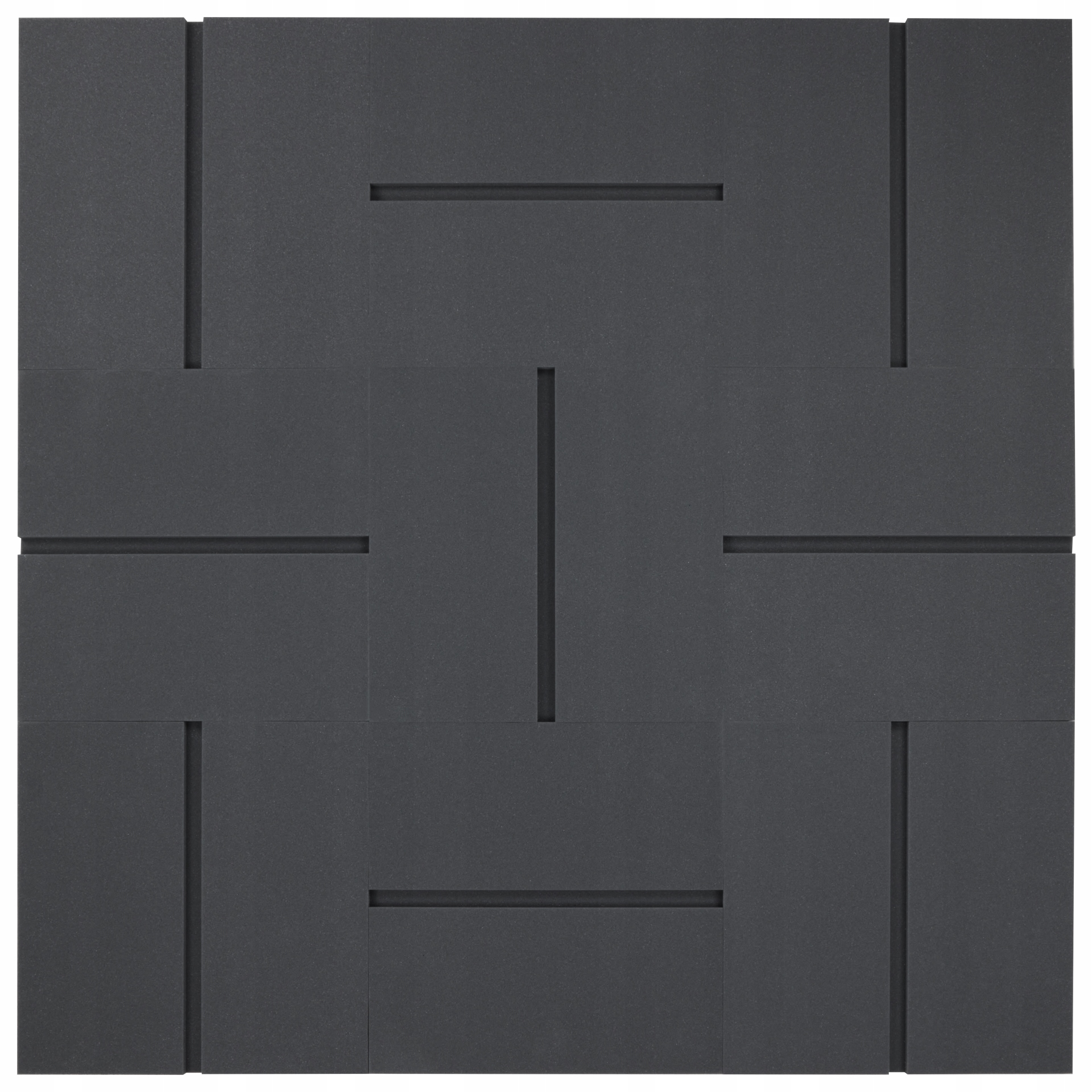 Akustické tlumící pěny čtverec s fází 9ks, reproduktor, dobrá akustika