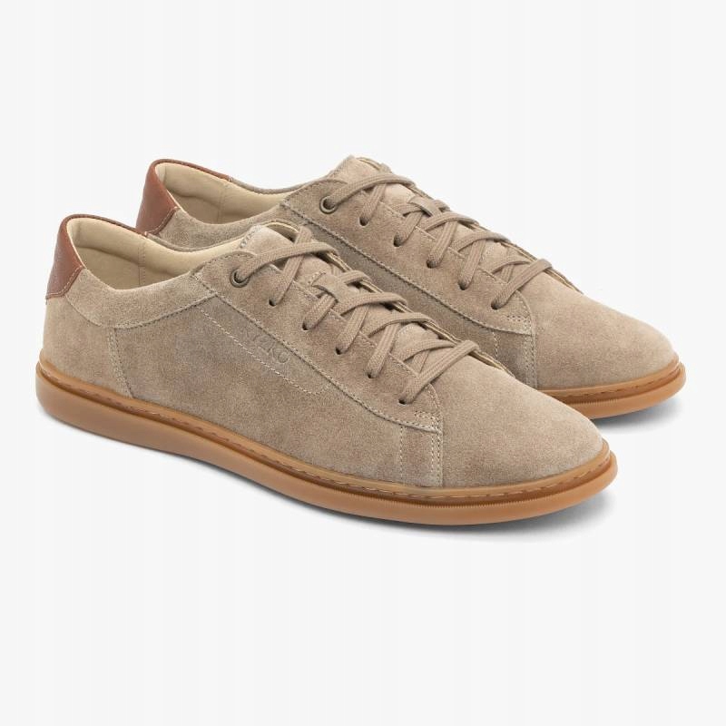 Ryłko IDER14 AX4 šedohnědé polobotky velurové vel. 44 Kitt Kochland