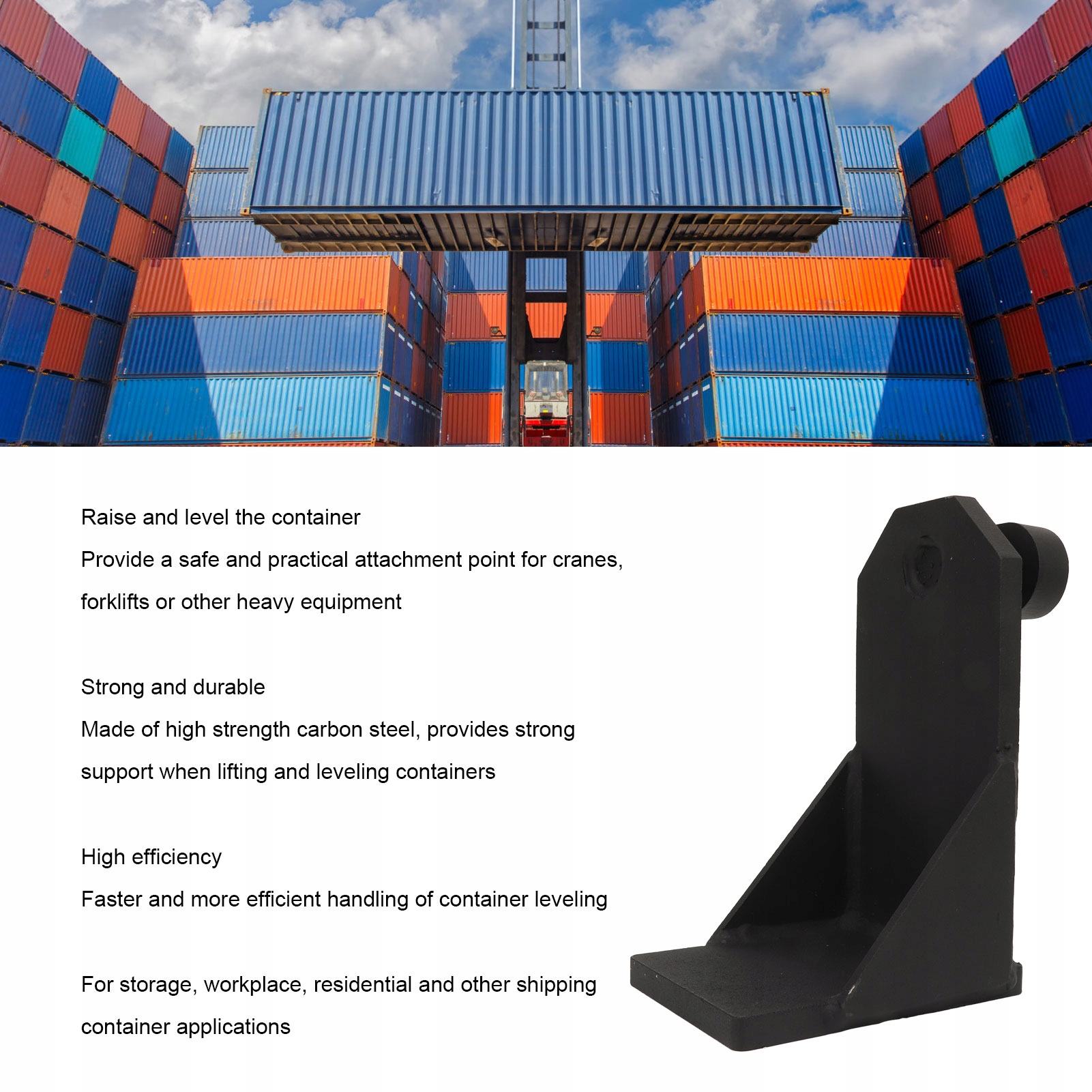 JACK LUG SYSTEM POZIOMOWANIA DO WYTRZYMAŁOŚĆ NA ROZCIĄGANIE 74000 FUNTÓW EAN (GTIN) 6910698374182