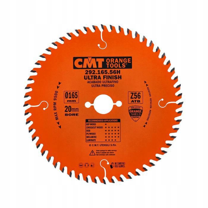 

Tarcza do cięcia drewna Cmt 292.165.56H 165x20 mm