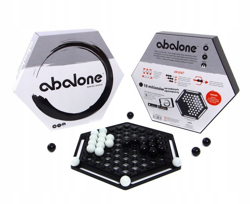 Abalone classic Rebel Logiczna Gra Planszowa Dla Dziecka 9 Latka Ciekawa